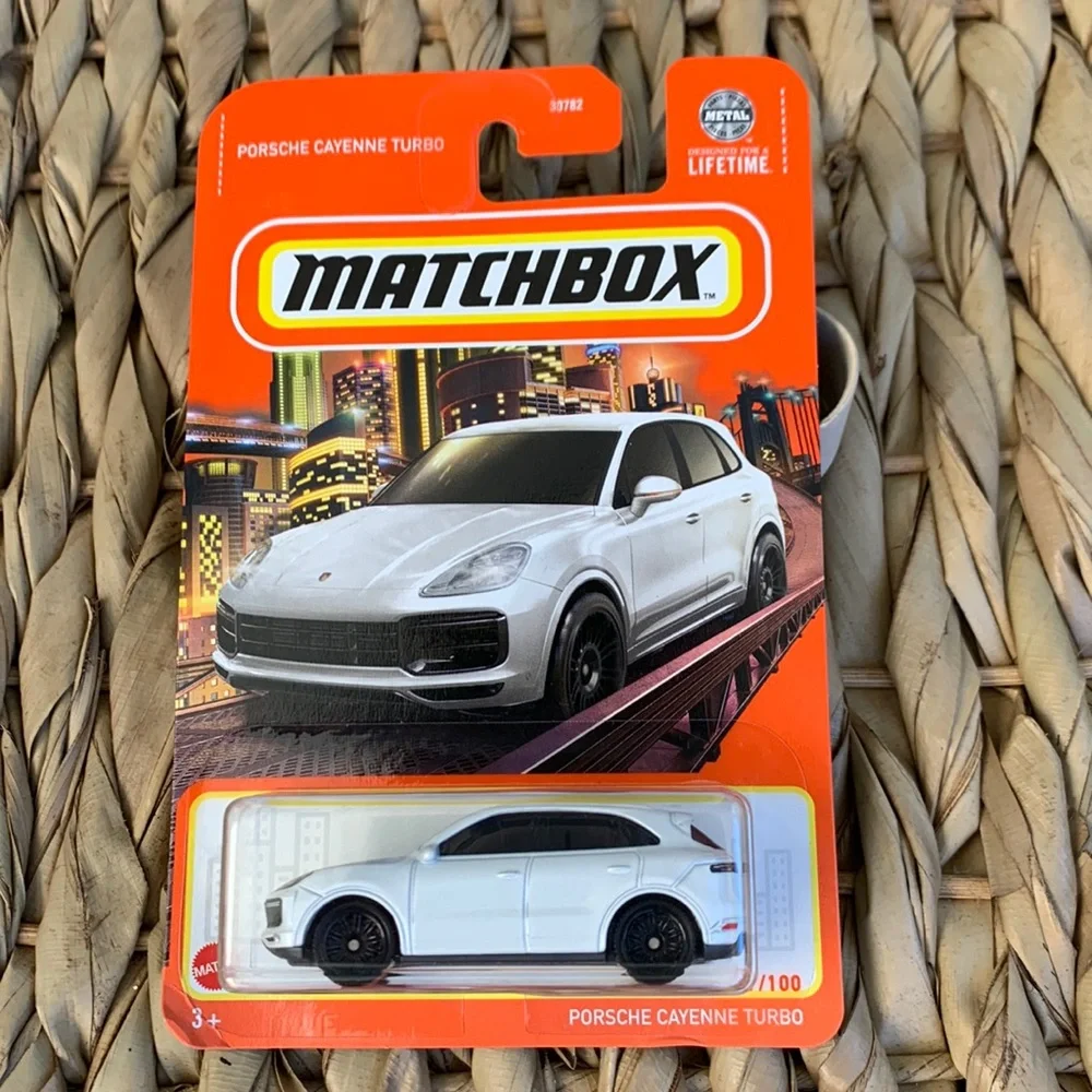 Porsche Cayenne Turbo White Car Matchbox New 2024